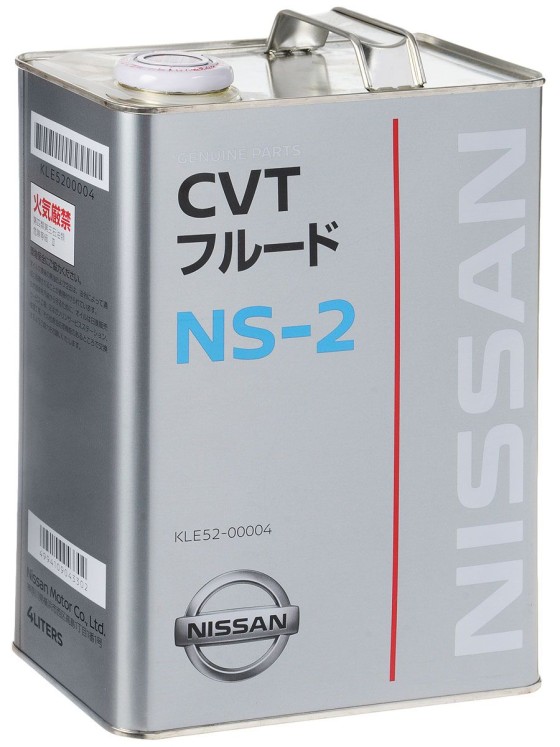 Трансмиссионное масло NISSAN CVT NS-2, 4л