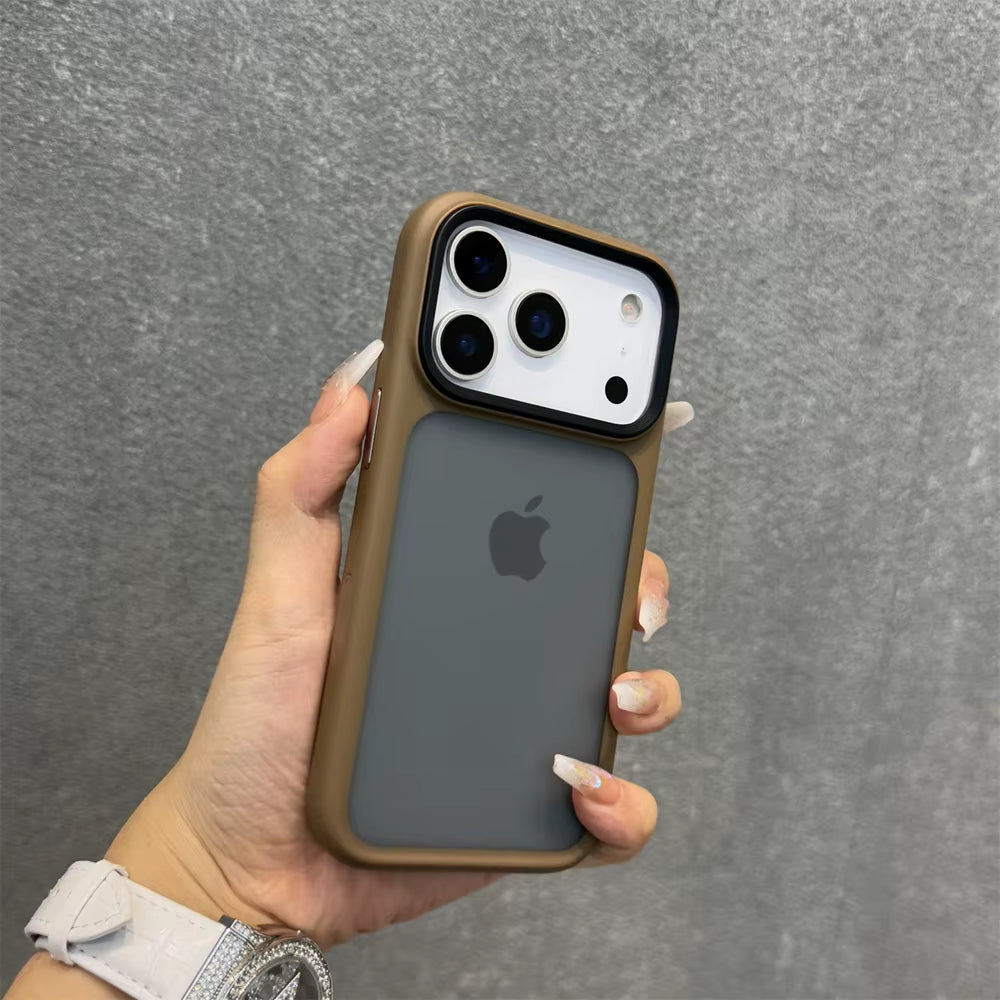 With Camera Control Button Case for Iphone 17 Pro Max 17Pro Slim Matte Translucent PC TPU Shockproof Cover for Iphone 17 Air
